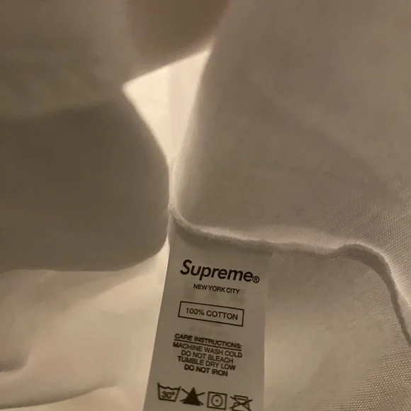 Supreme NBA Youngboy White Photo Print Tee size XL brand new - Picture 4 of 4